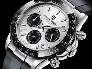 Купить 2020 New PAGANI DESIGN Luxury Brand Mens Sports Watches Waterproof Chronograph Japan VK63 Quartz Movement Watch Rubber Strap цена вас порадует
