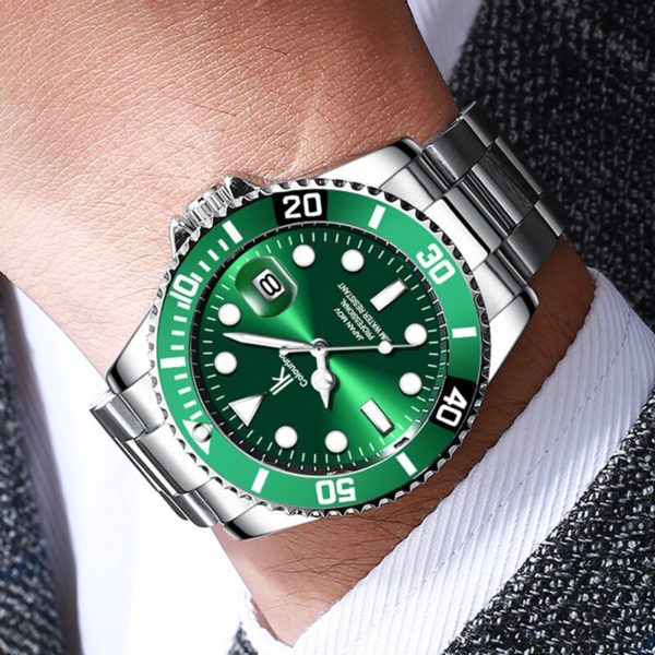 Купить Relogio Masculino IK 2021 Fashion Mens Watches Top Brand Luxury Waterproof Quartz Watch Men Stainless Steel Sport Clock 3D Date цена вас порадует