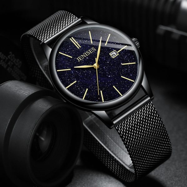 Купить Men's Fashion Quartz Watch New Starry Sky Watch Waterproof Leather Fashion Luxury High-end Trend Watch WA29 цена вас порадует