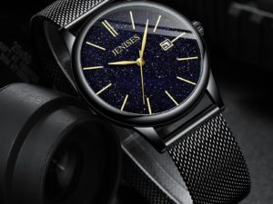 Купить Men's Fashion Quartz Watch New Starry Sky Watch Waterproof Leather Fashion Luxury High-end Trend Watch WA29 цена вас порадует