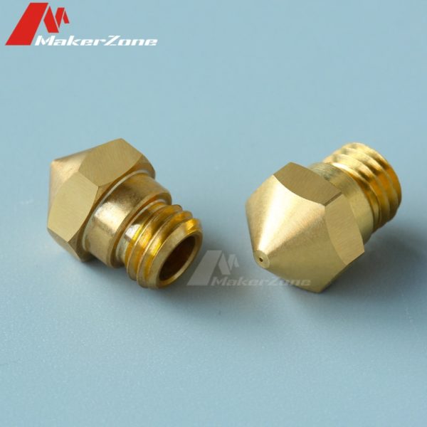 Купить 1/5PCS MK10 Nozzle M7 Threaded Brass 0.2mm/0.3mm/0.4mm/0.5mm/0.6mm/0.8mm/1.0mm For 1.75mm Filament 3D Printer Parts цена вас порадует