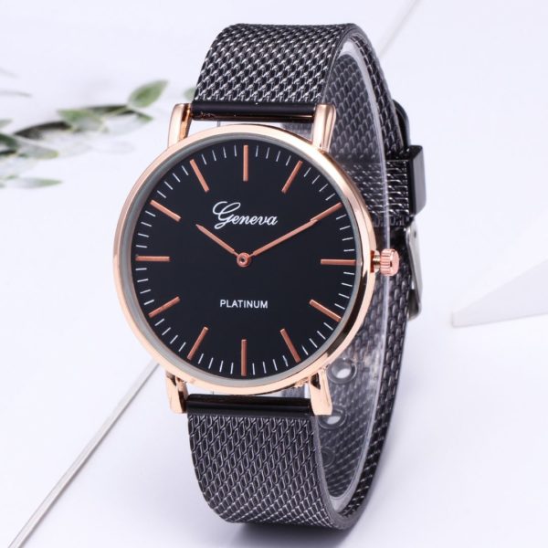 Купить Luxury Wrist Watches for men Fashion Quartz Watch Stainless steel mesh tape women Wathes Casual Ladies watch relogio feminino цена вас порадует