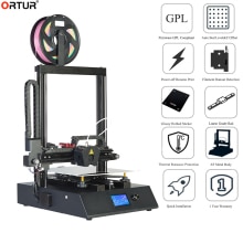 Купить High Speed Ortur 4 v2 Linear Rail 3D Printer Kit Solid Heavy Duty FDM Imprimante 3d Normal Printing Speed 120-150mm/s in China цена вас порадует