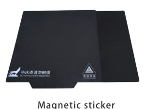 Купить 3D Printer Parts Magnetic Print Bed Tape 200/235/310mm Heatbed Sticker Hot Bed Build Surface Flex Plate for creality ender 3 5 цена вас порадует