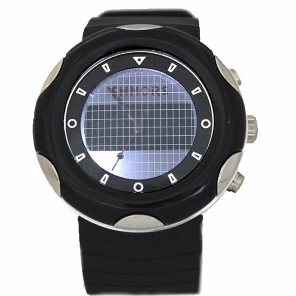 Купить Round Black Watchcase Date BackLight Black Bezel Men Analog Digital Watch цена вас порадует