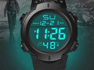 Купить Men's Sport Casual LED Watches Men Digital Clock Multi-Functional Rubber Man Fitness Army Military Electronic Watch Reloj Hombre цена вас порадует