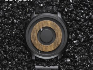 Купить EUTOUR minimalist Novelty Wood Dial Scaleless Magnetic Watch Belt Natural Forest Fashion Men's Couple Watch цена вас порадует