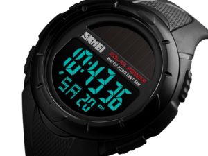 Купить SKMEI Men Luminous Watches Sport Digital Mens Wristwatches Solar For Power Enviormentally Alarm Male Clock reloj hombre 1405 цена вас порадует