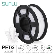 Купить SUNLU PETG 3D filament 1.75mm 1KG(2.2lb) PETG 3D Printer Filament Dimensional Accuracy +/- 0.02 mm 1 kg Spool 1.75 mm цена вас порадует
