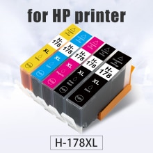 Купить Topcolor 178XL H-178 Full Ink Cartridge Compatible HP 178 HP-178 for HP Photosmart 5515 7510 B109a 5510 B109n B110a 6510 Printer цена вас порадует